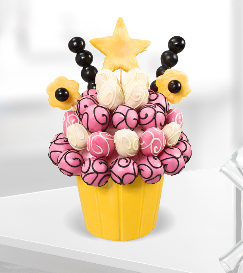 Meyveli Çikolata Meyveli Düşler Kayseri Meyve Sepeti, Çikolata Kek